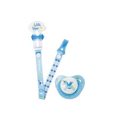 MOQ one carton factory directly supply baby products baby  pacifier with holder