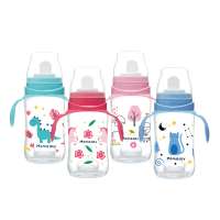 MOQ One Carton factory directly supply baby products 300ml/10 oz wide neck PP feeding bottle