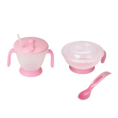 China Supplier  Baby Feeding Set With Heat Sensing Spoon