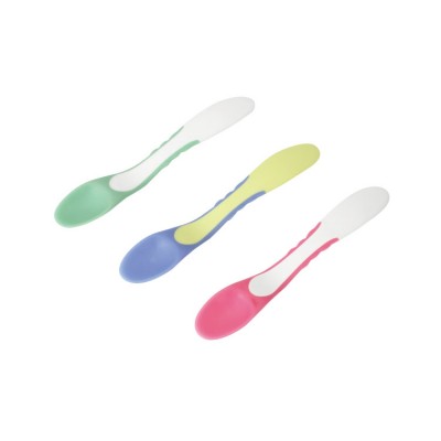 2019Hot selling baby thermal-sensing temperature spoon, discoloration temperature sensitive spoon, pp feed spoon