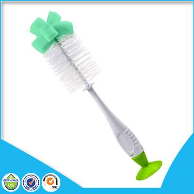 Best Selling Easy Cleaning Eco-Friendly 2 In 1Baby Bottle Brush