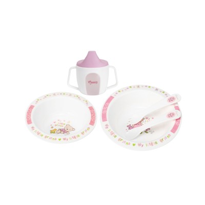 baby feeding set MOQ one carton factory directly supply baby products baby tableware  BPA  free