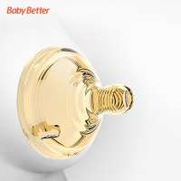 Babybetter Newborn Care wide neck safe BPA free Antibacterial Silicone Baby Feeding Pacifier Nipple